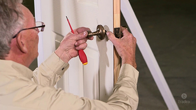How to Install Latch Door Hardware on a Timber Door