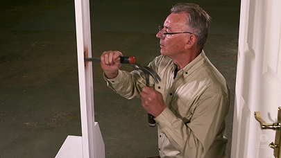 How to Install Mortice Lock Door Furniture with Privacy Turn